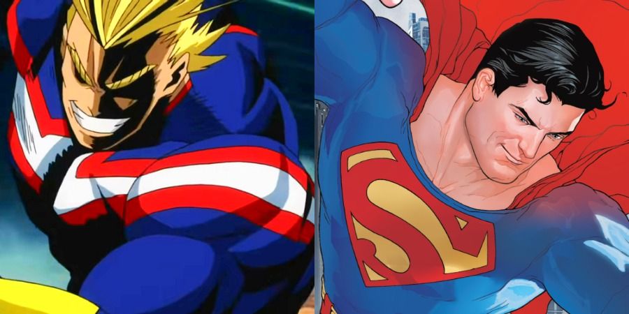 My Hero Academia&rsquo;s All Might and DC&rsquo;s Superman