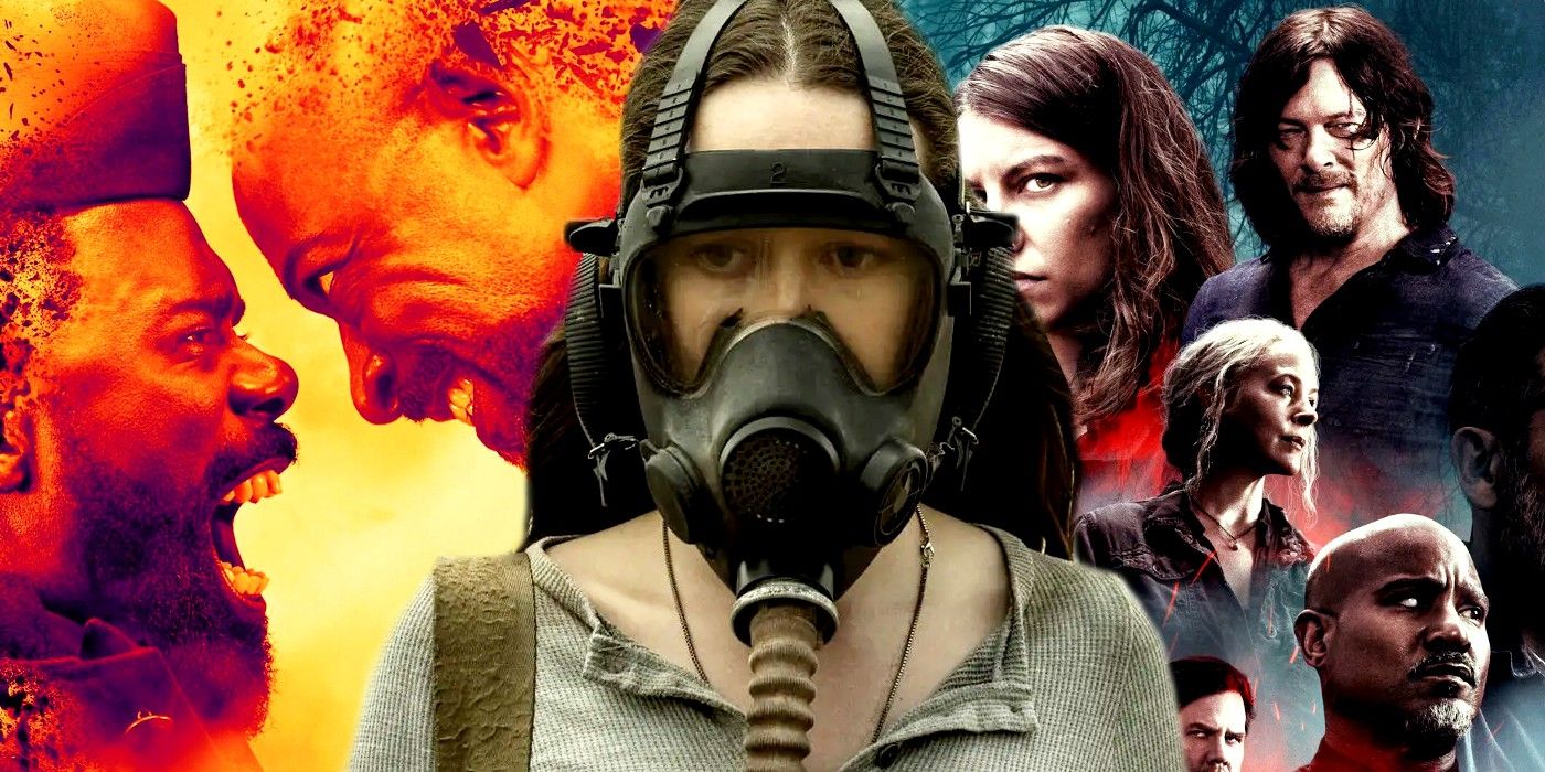 Alycia Debnam Carey as Alicia in Fear The Walking Dead and The Walking Dead season 11 poster