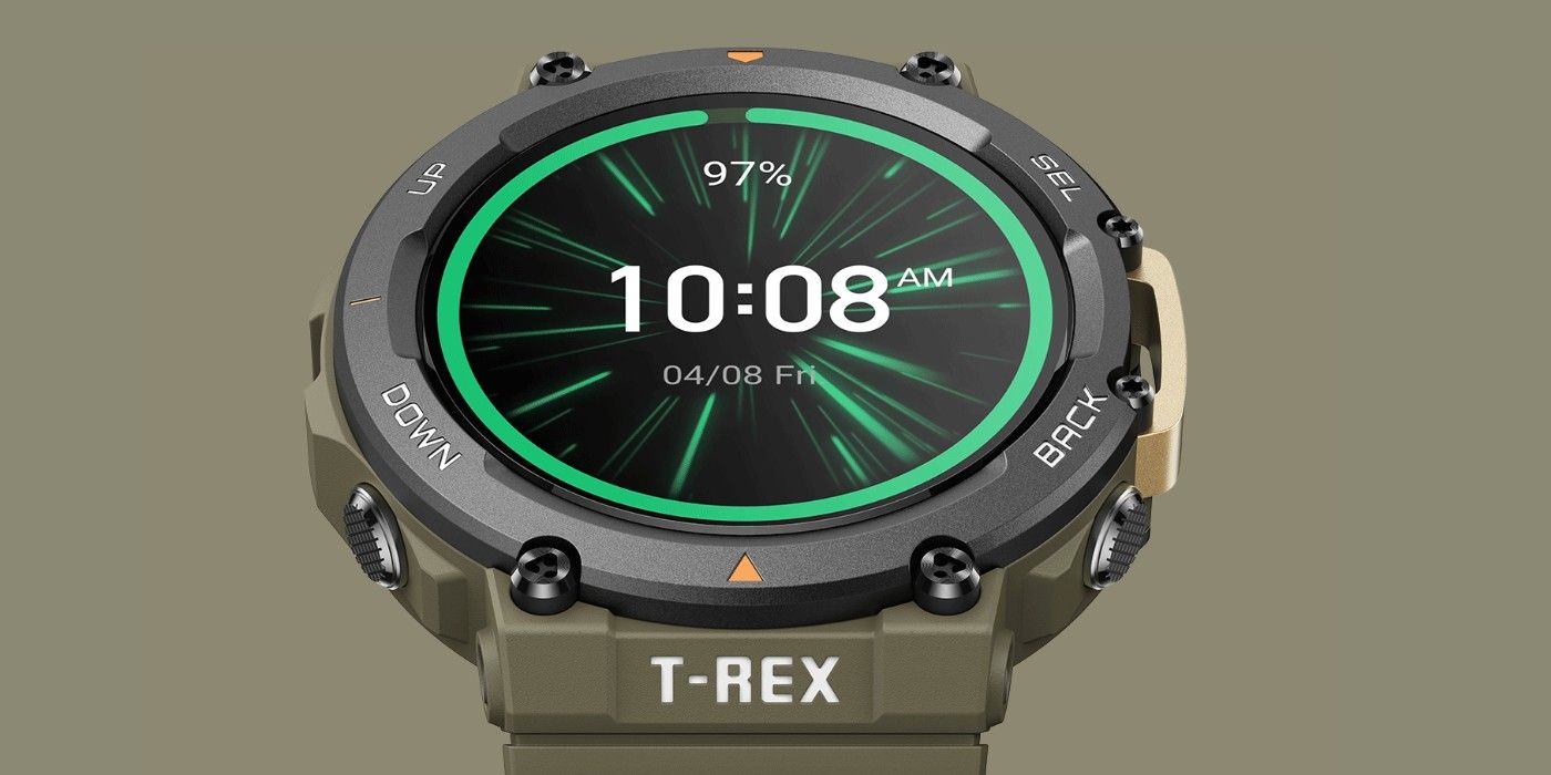 The Amazfit T-Rex 2 has 24 days of battery life