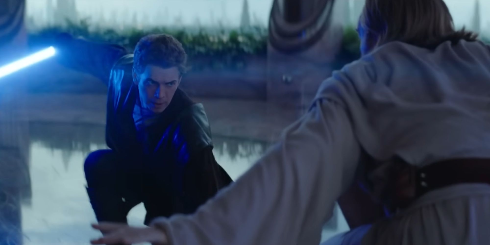 Anakin and Obi-Wan sparring in Part V of the Obi-Wan Kenobi series