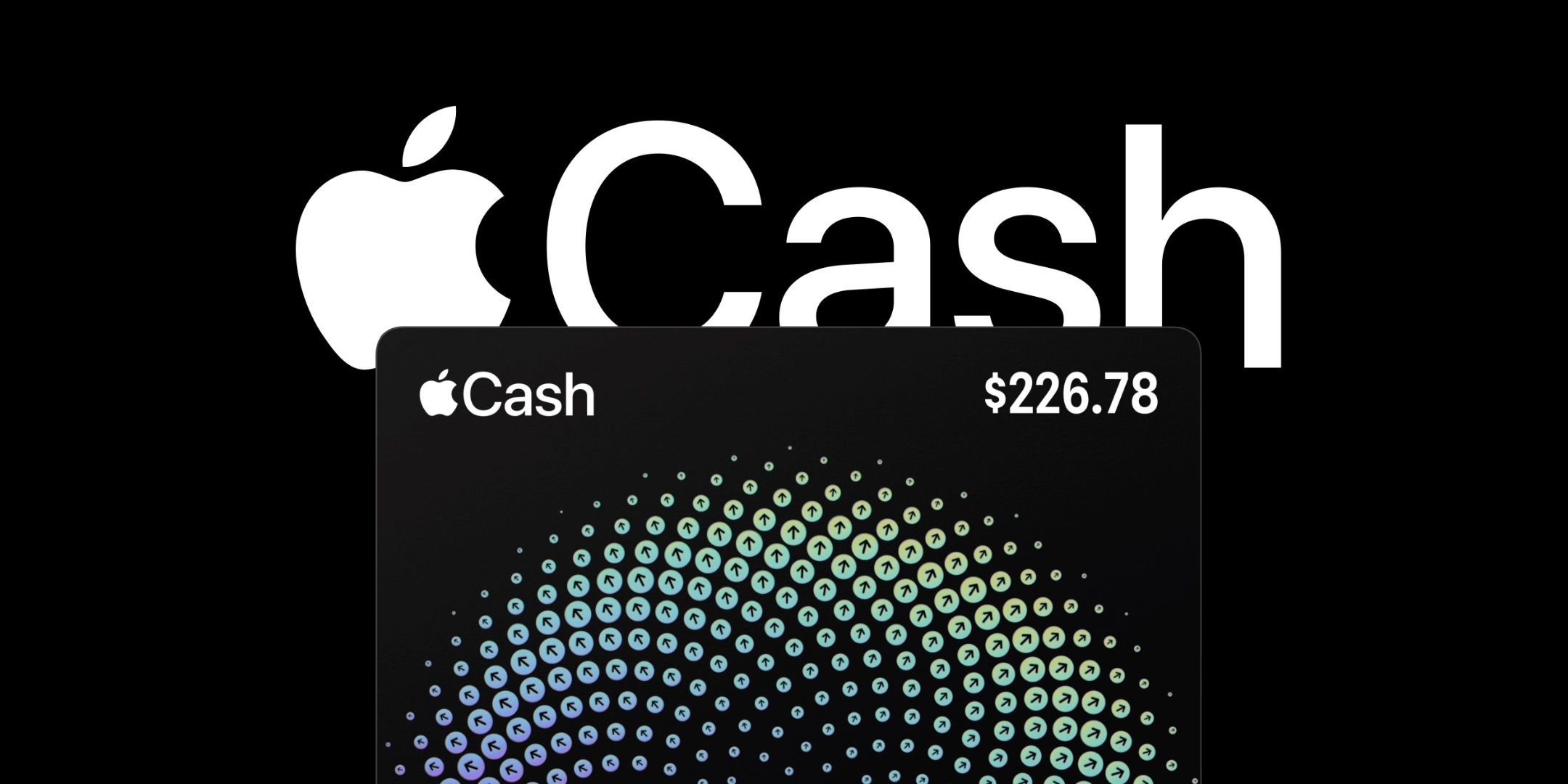 The Apple Cash Card, available in the wallet app.