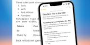 How To Style Format Text In The IPhone s Notes App