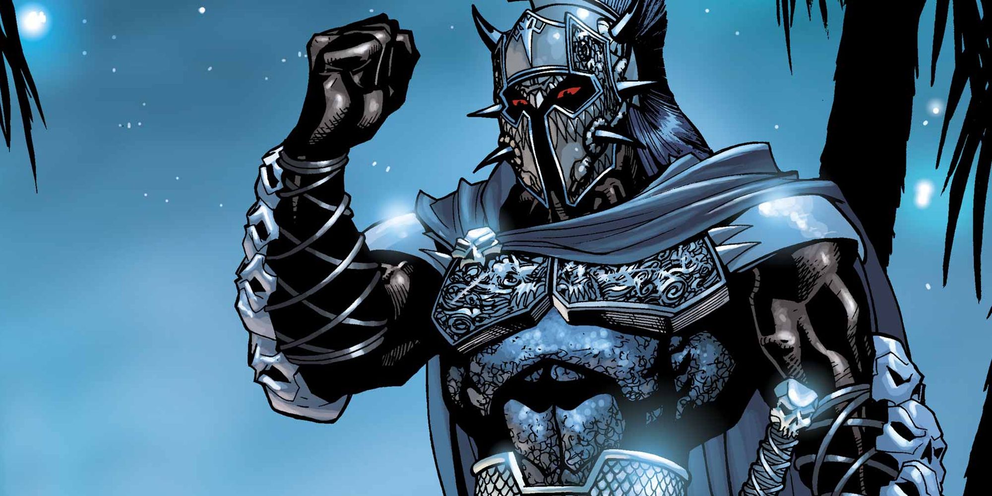 Ares clenching his fist in Wonder Woman comics