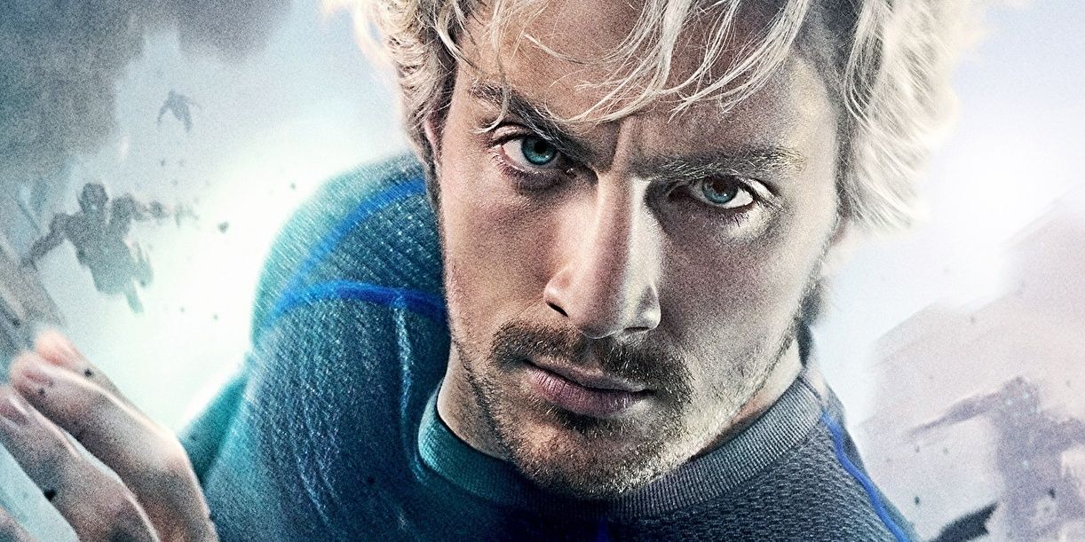 Quicksilver in Age of Ultron poster