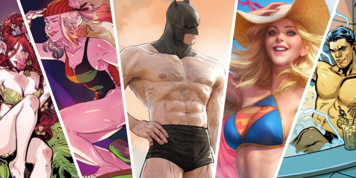 DC Comics' Wonderful Swimsuit Covers Are Sexy and Tasteful