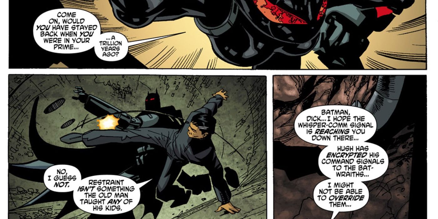 Batman never taught Robin his greatest skill.
