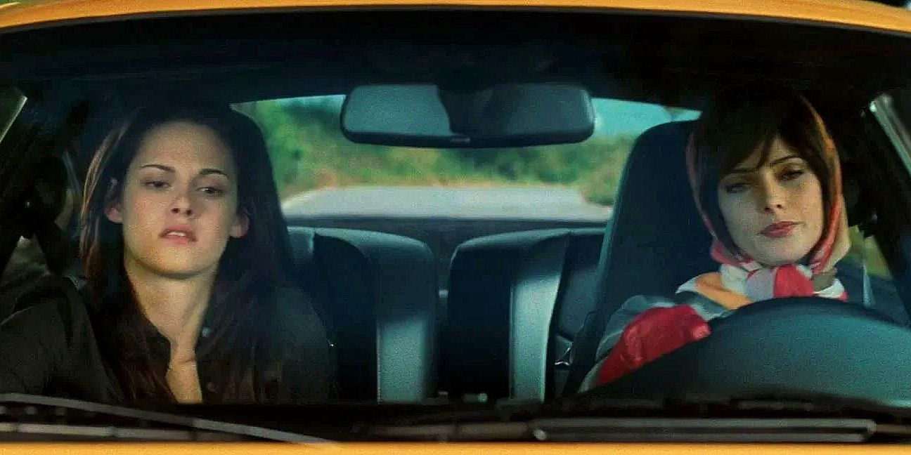 Bella Swan and Alice Cullen steal car in Twilight