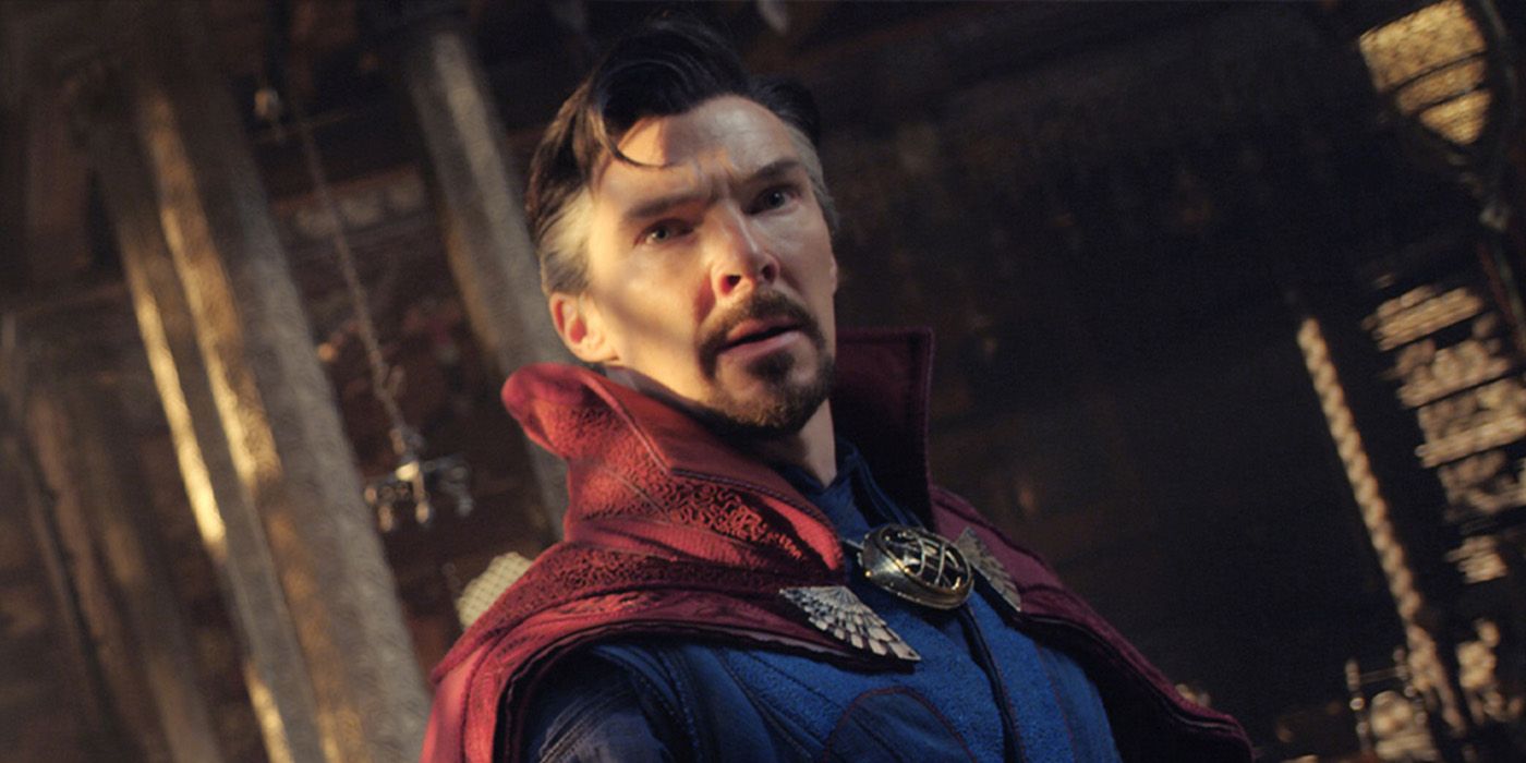 Benedict Cumberbatch in Doctor Strange in the Multiverse of Madness.