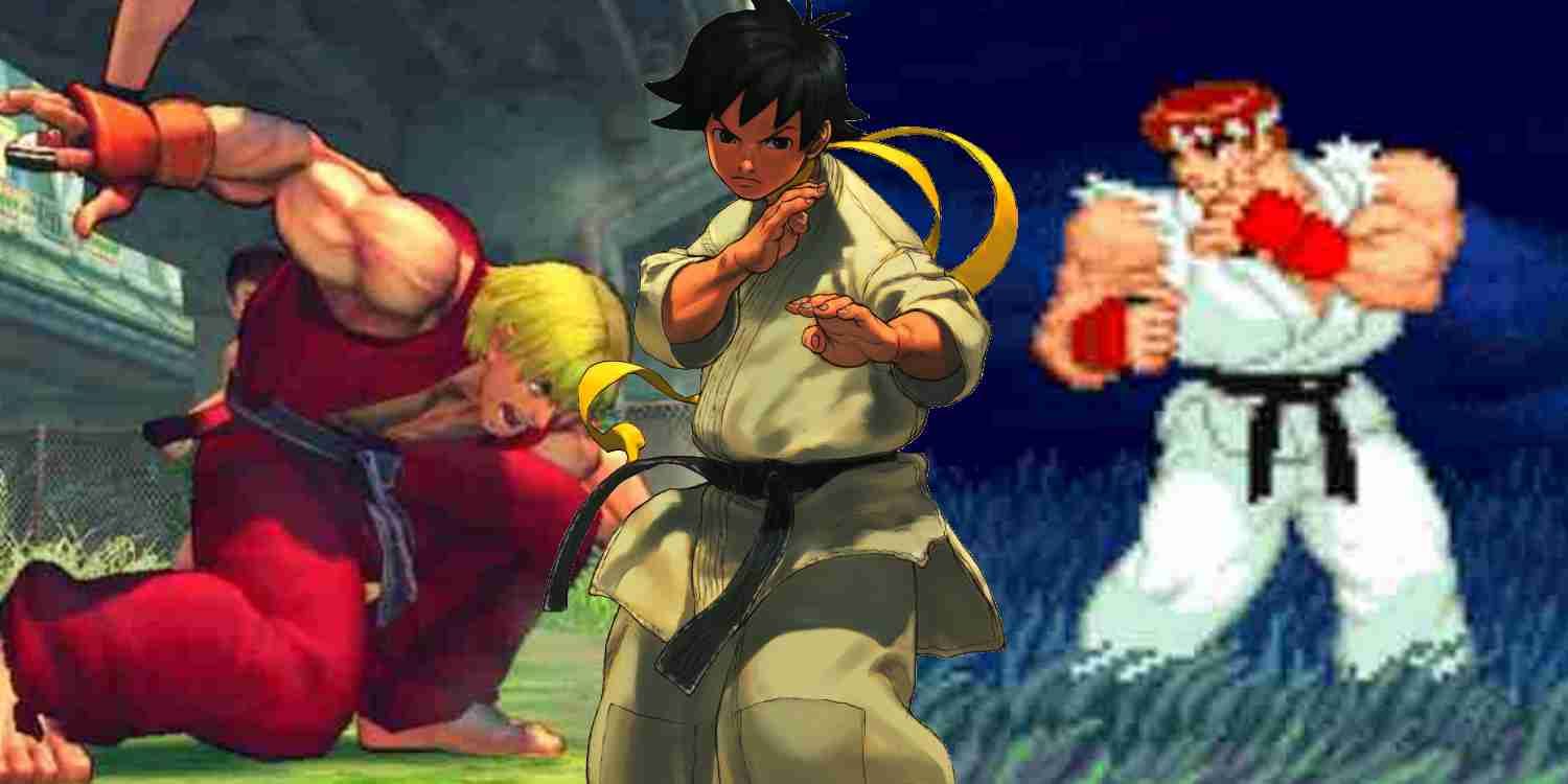 Ken, Makoto, and Ryu appear on some of Street Fighter's best stages.