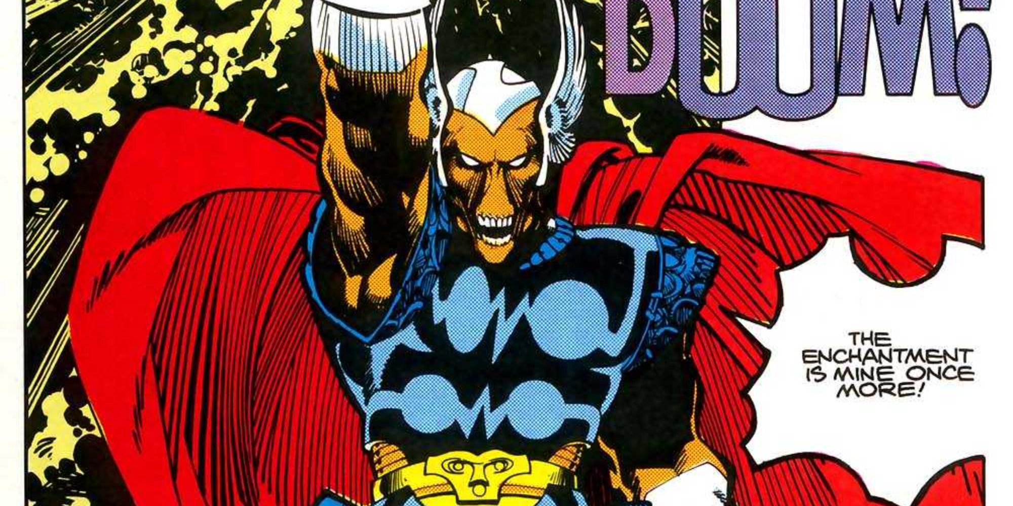 Beta Ray Bill holds Mjolnir in Marvel Comics.