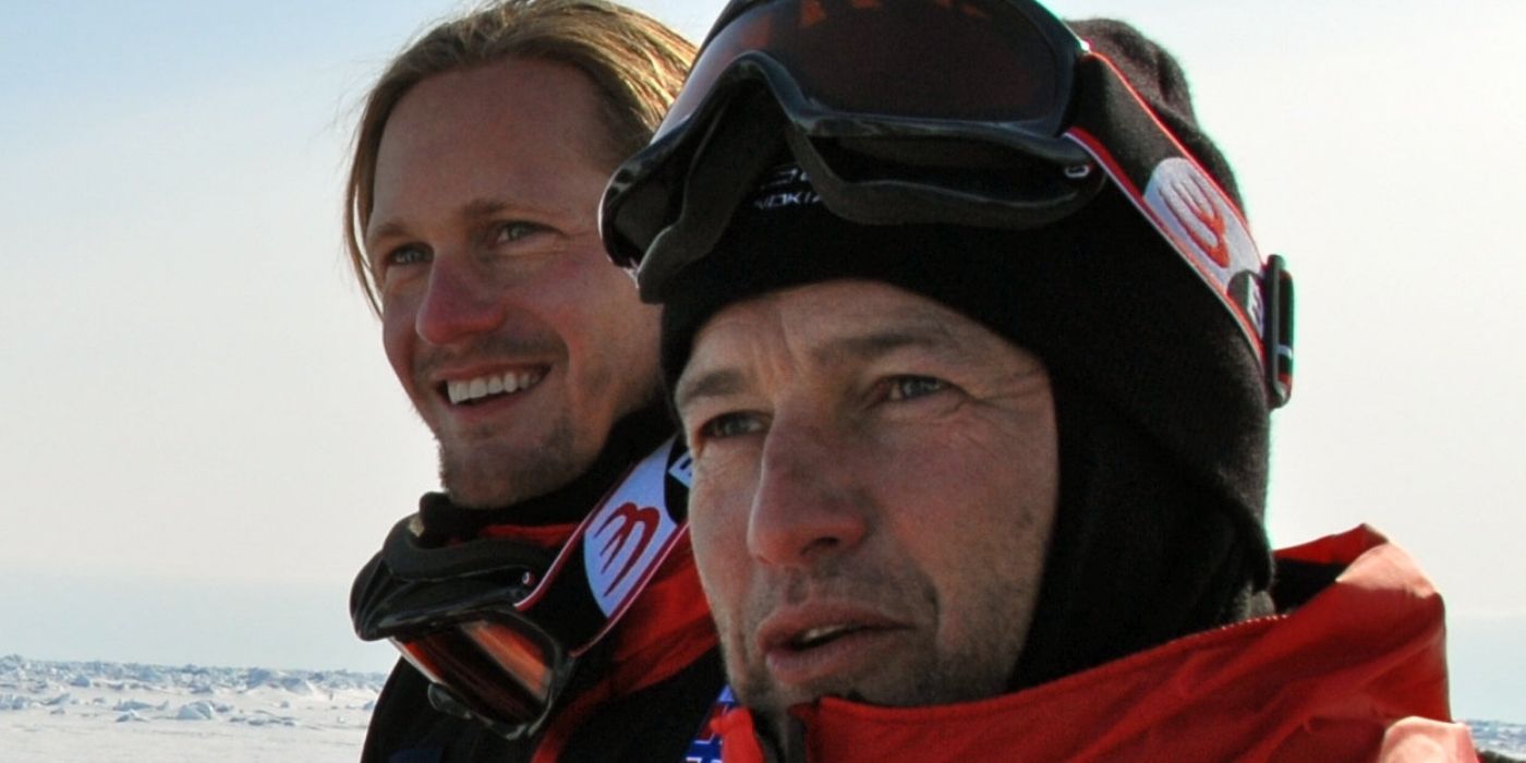 Terje and Graham in Beyond The Pole.