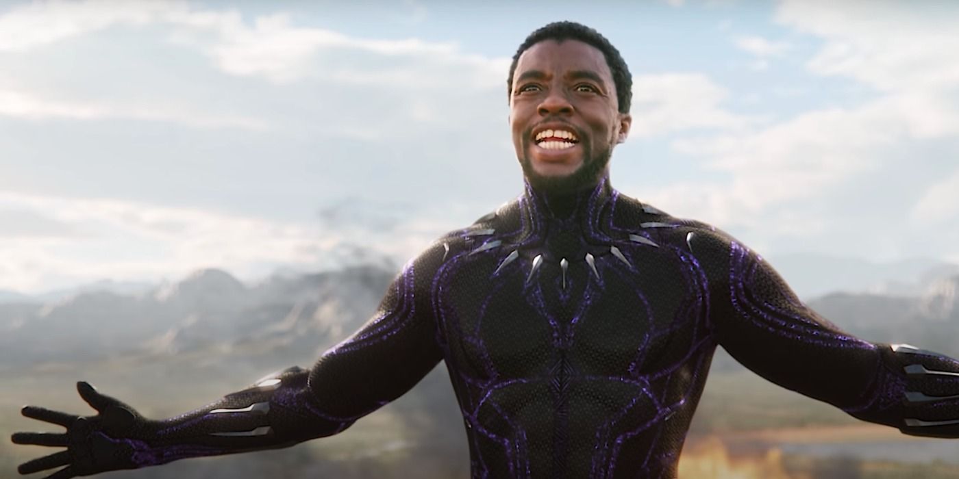 Black Panther saying "I never yielded!" in Black Panther