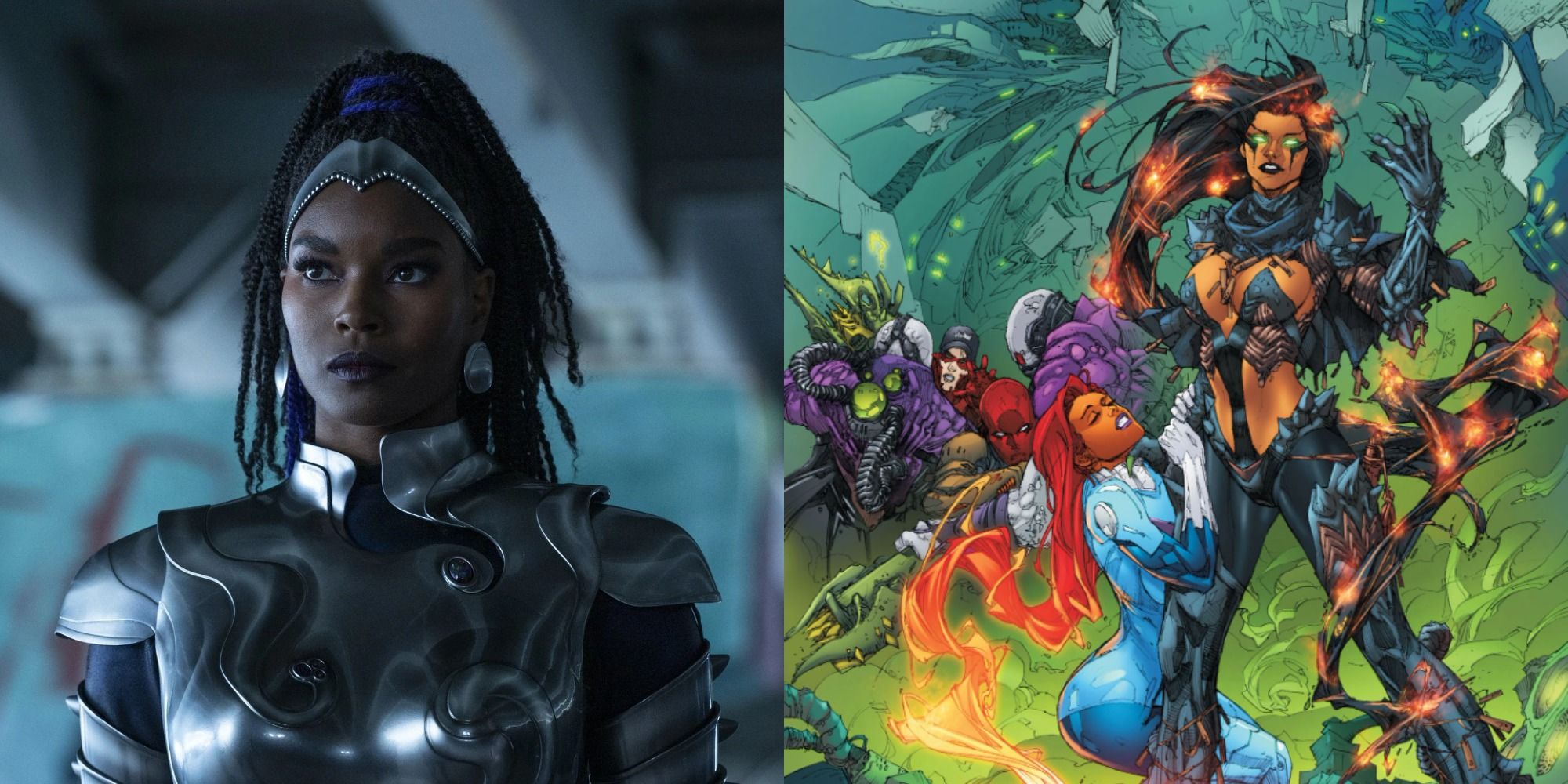 Titans: 12 Comic Inaccuracies About Blackfire