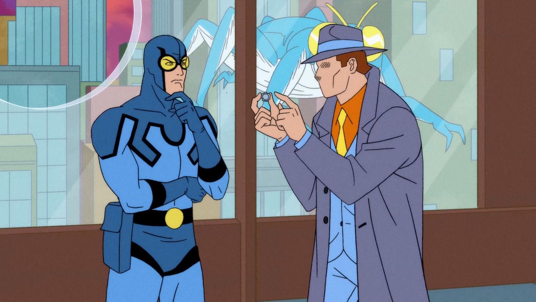 Blue Beetle and The Question