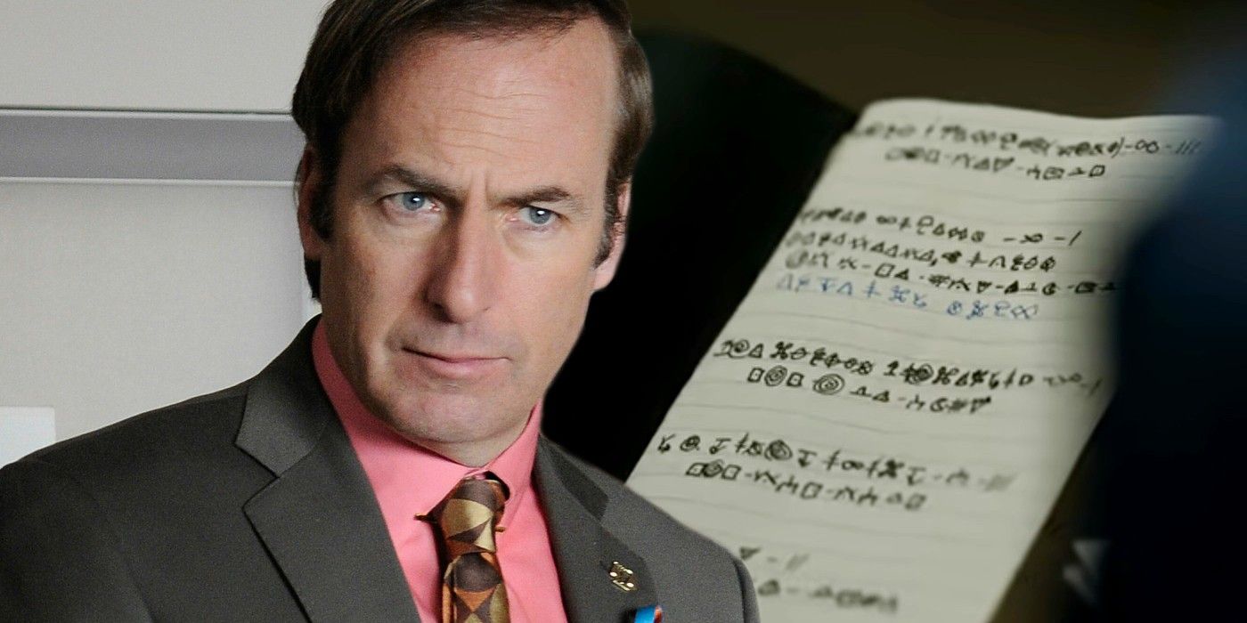 Bob Odenkirk as Saul in Breaking Bad and black book in Better Call Saul
