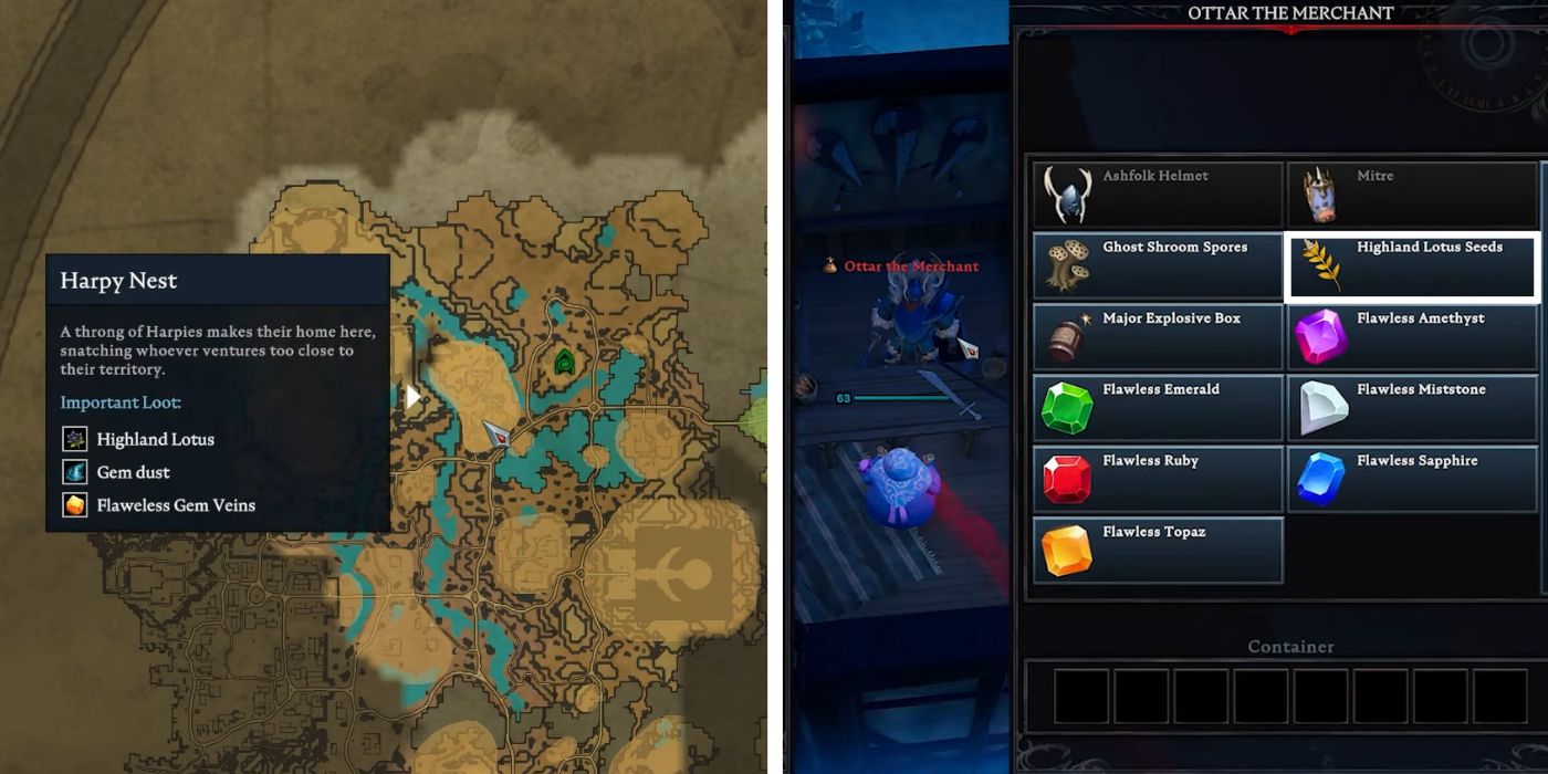 How To Get Highland Lotus in V Rising