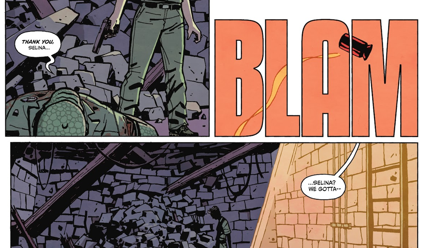 CATWOMAN KILLS KILLER CROC LONELY CITY COMICS