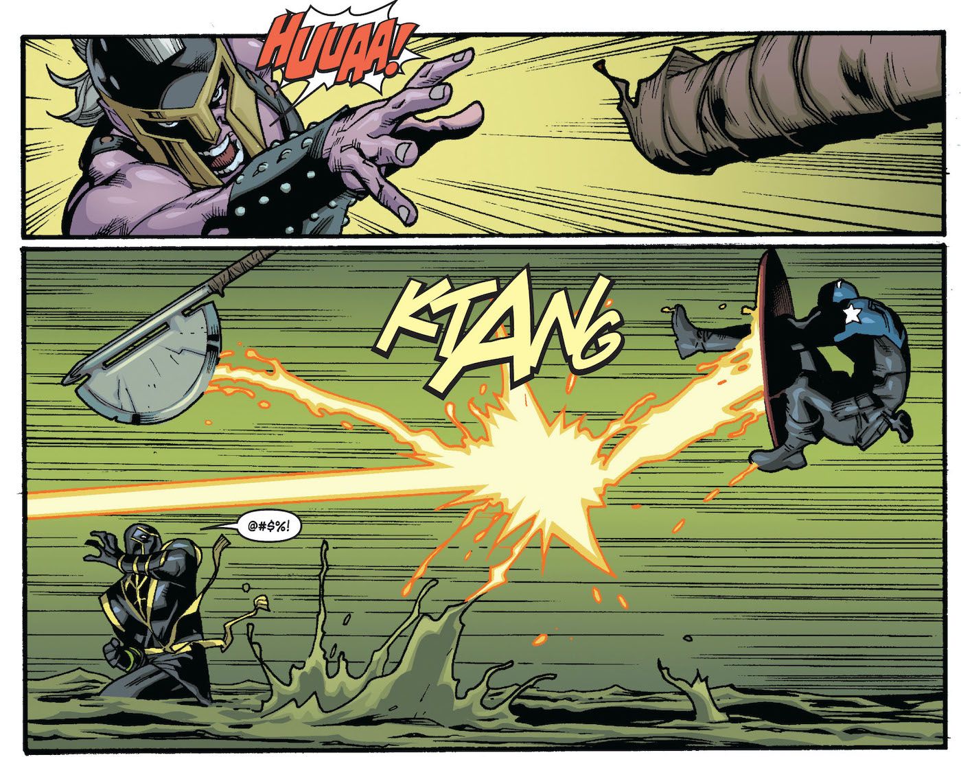 Cap Shield Attack
