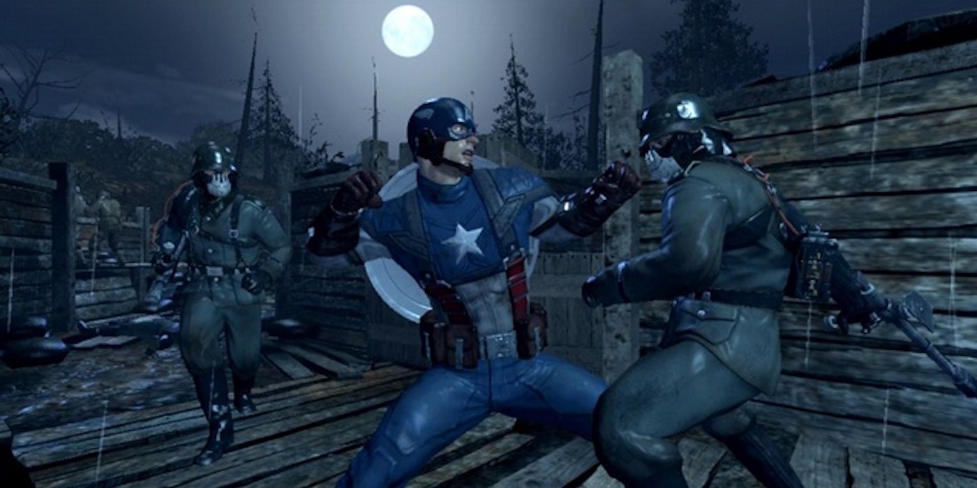 Captain America Super Soldier combat