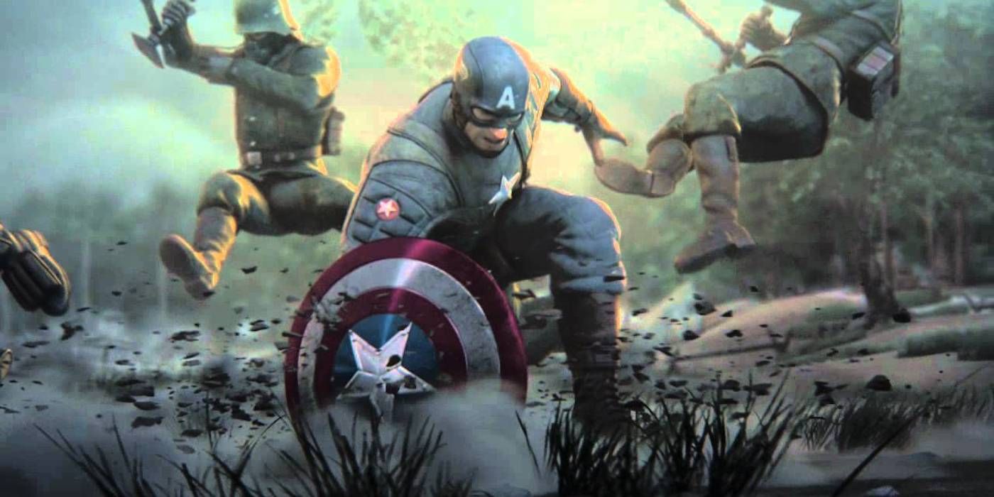 Captain America Super Soldier cutscene