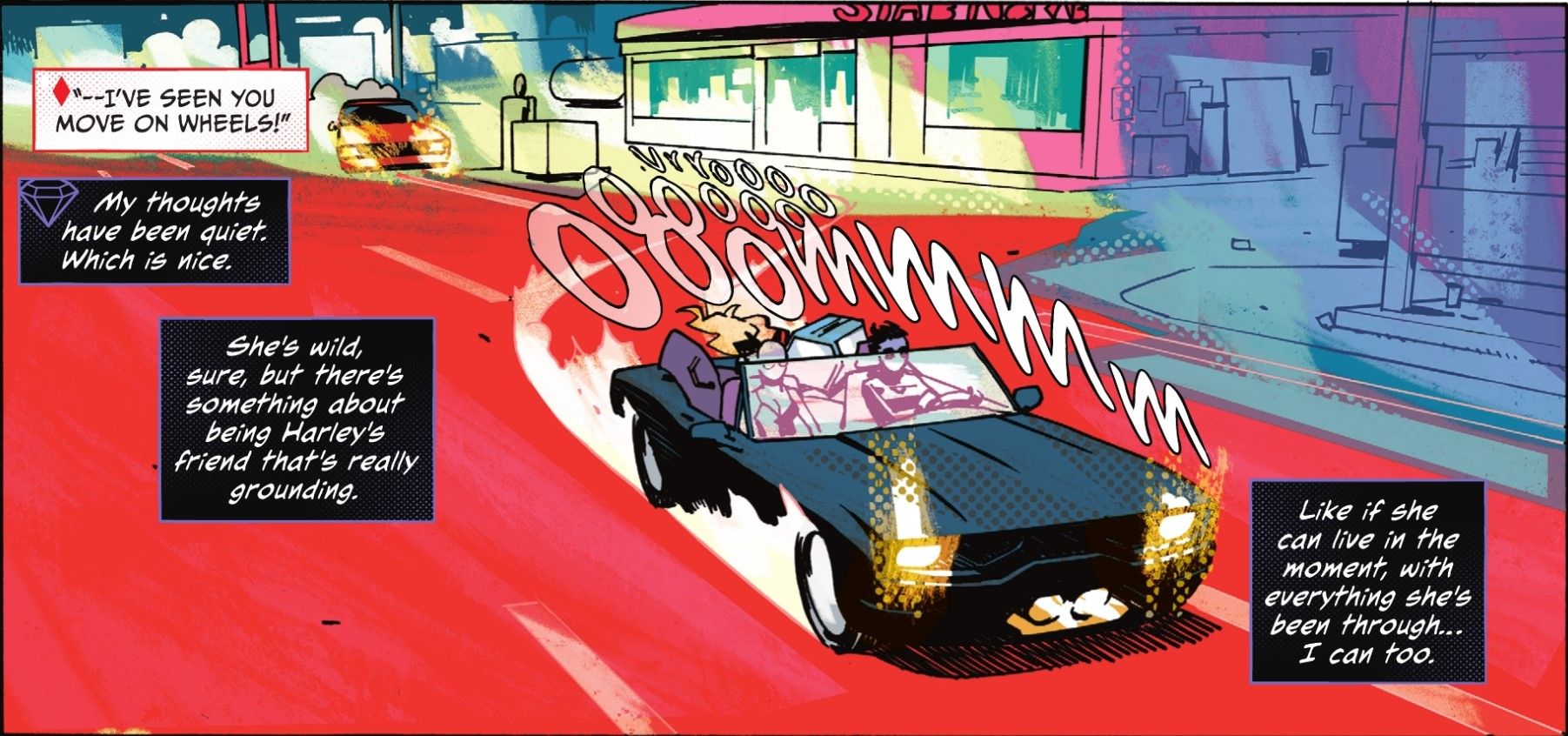 Catwoman Admires Harley Quinn DC Comics