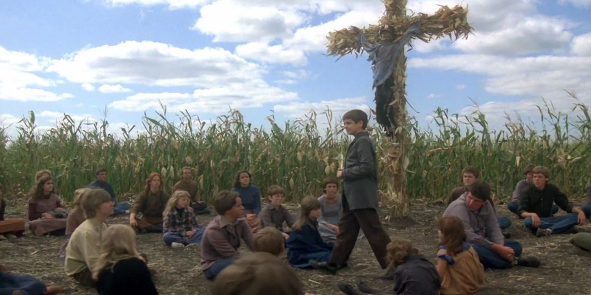 O culto das crianças de Children of the Corn, de Stephen King.