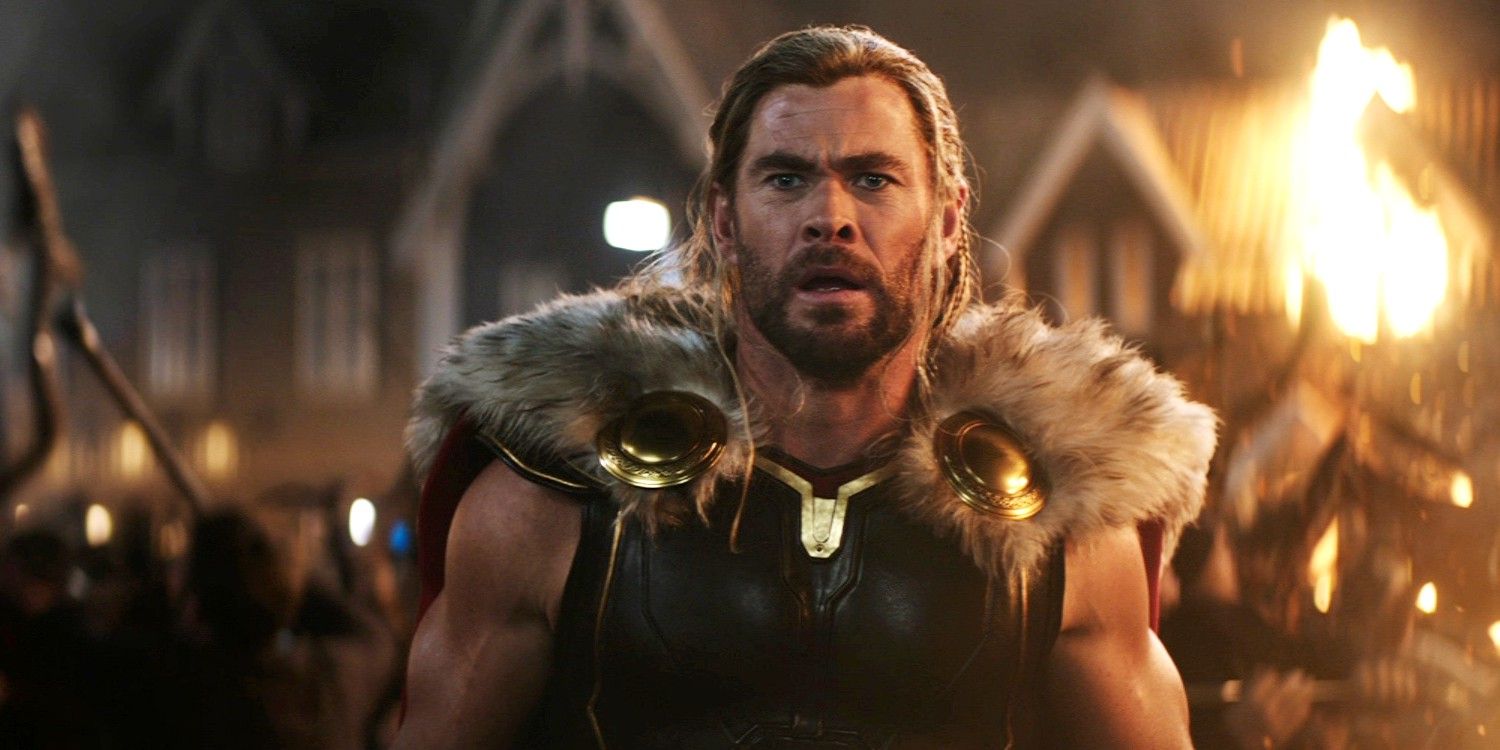 Chris Hemsworth in Thor Love and Thunder