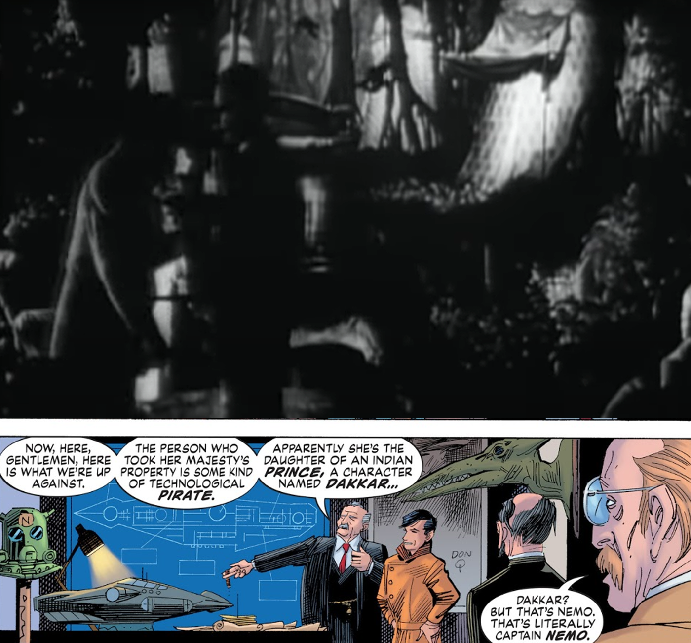 Citizen Kane Dinosaurs League of Extraordinary Gentlemen
