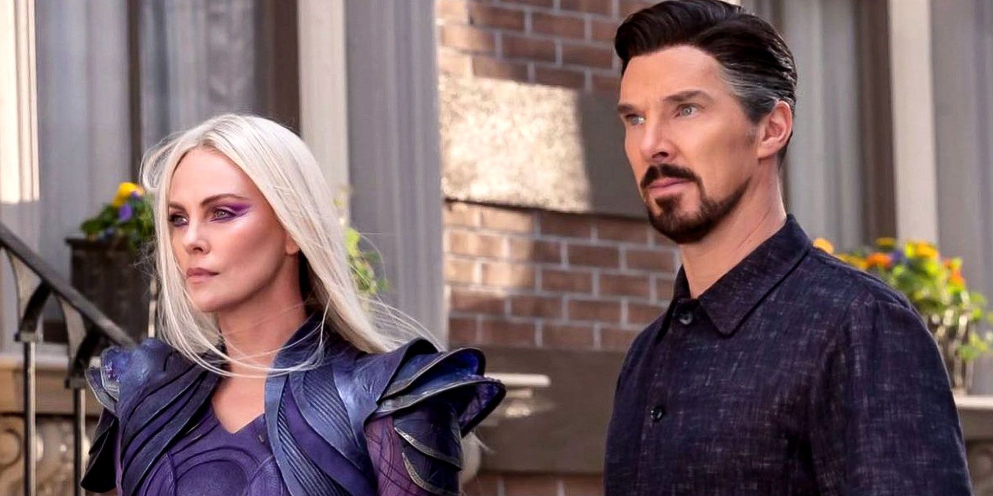 Clea and Doctor Strange at the end of Multiverse of Madness