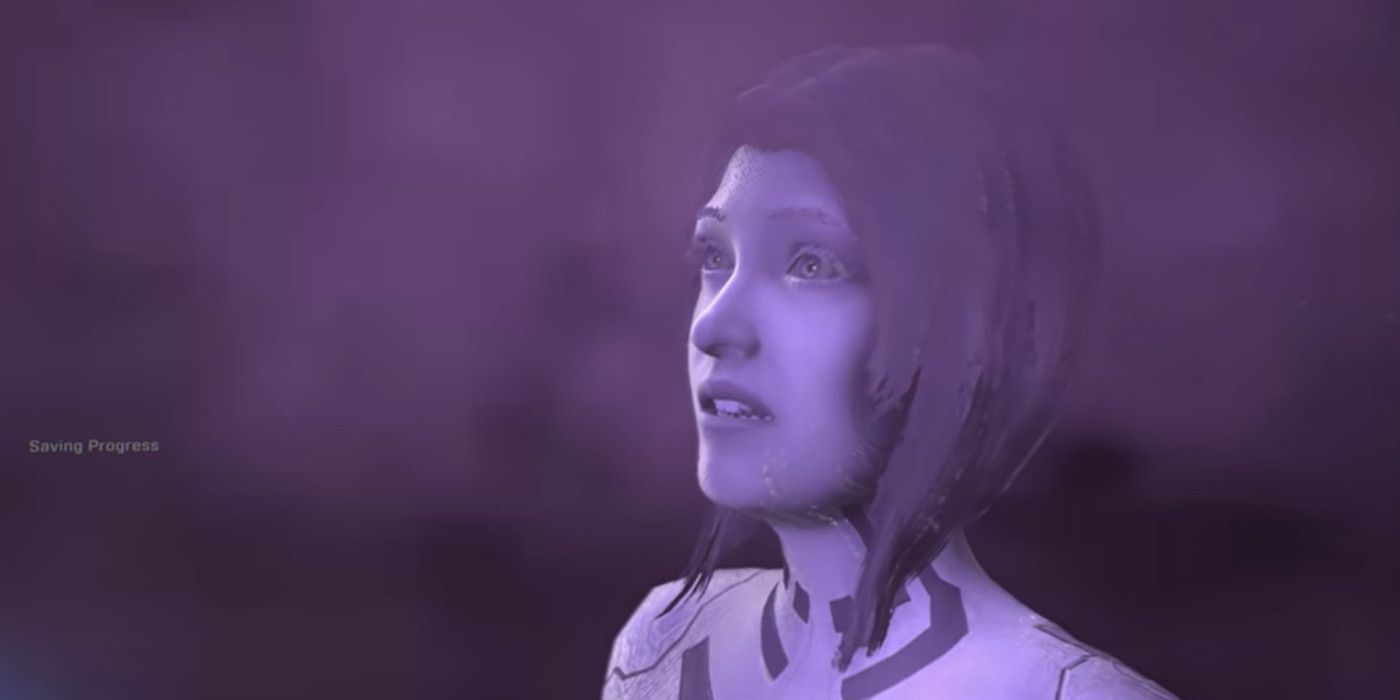 Cortana saying goodbye in Halo: Infinite