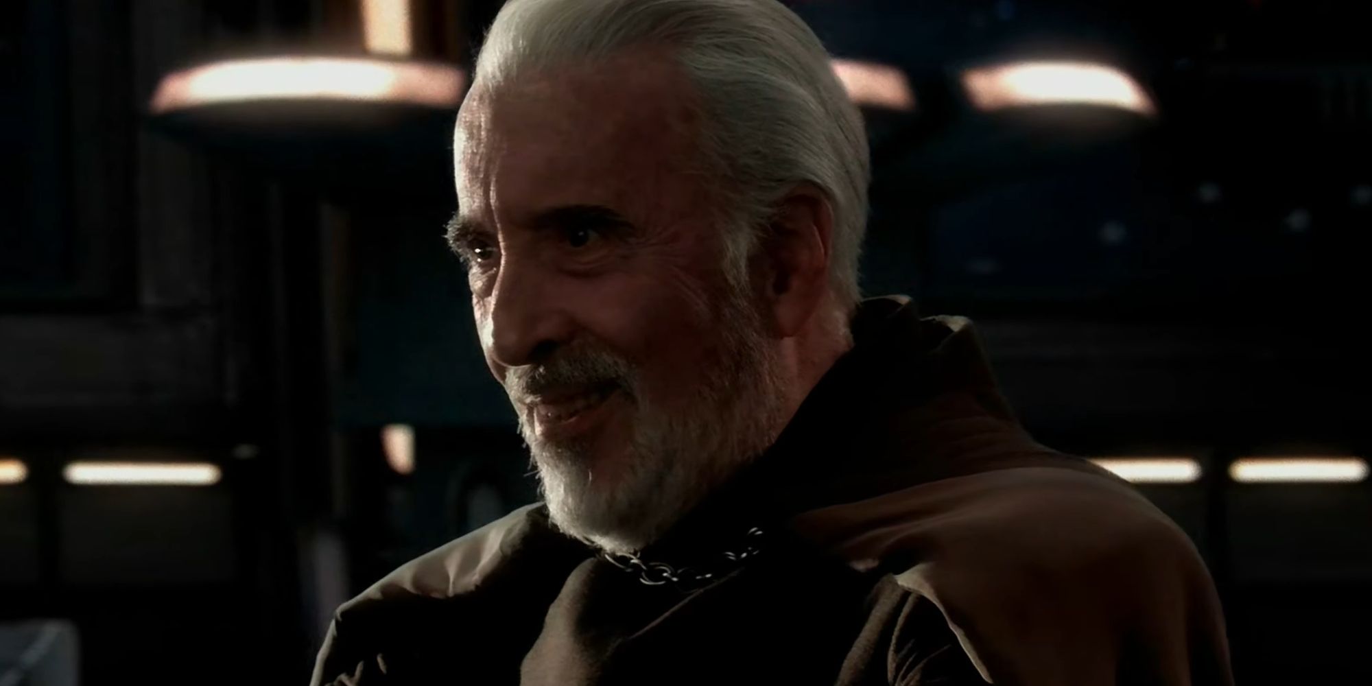 Count Dooku taunting Anakin and Obi-Wan in Revenge Of The Sith