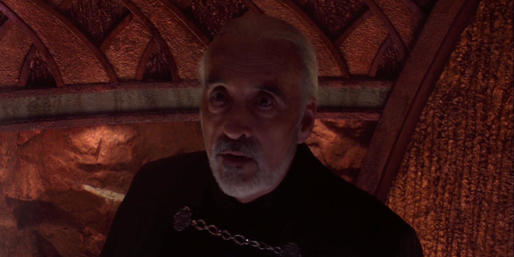 Le comte Dooku tente de convaincre Obi-Wan Kenobi dans Attack Of The Clones