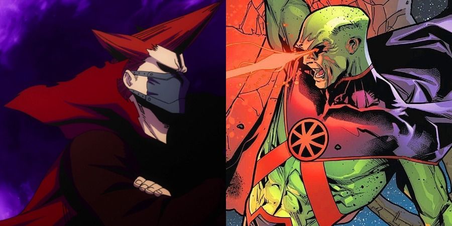 My Hero Academia&rsquo;s Crimson Riot and DC&rsquo;s Martian Manhunter