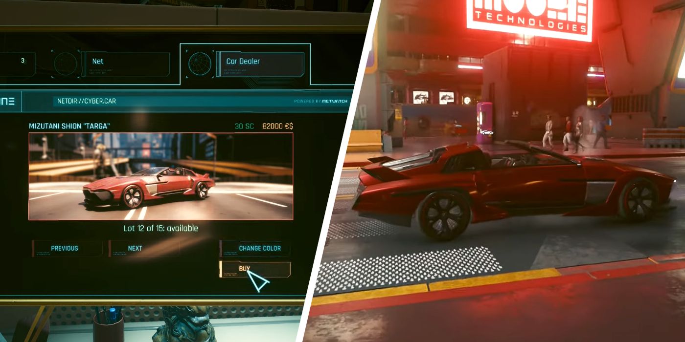 Cyberpunk 2077 How to Install Use Virtual Car Dealer Mod