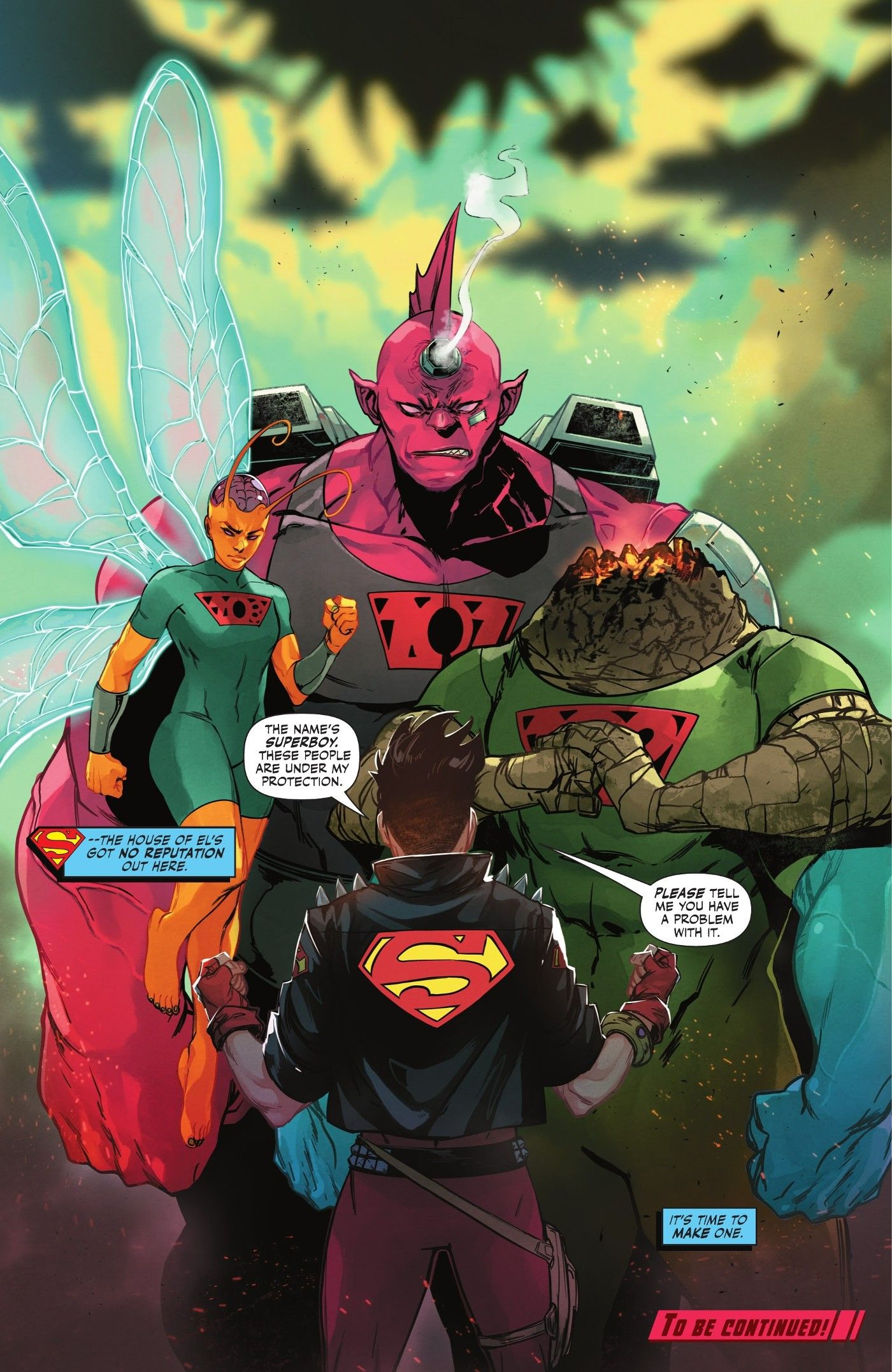 DC Round Robin Superboy Man of Tomorrow Evil Clones