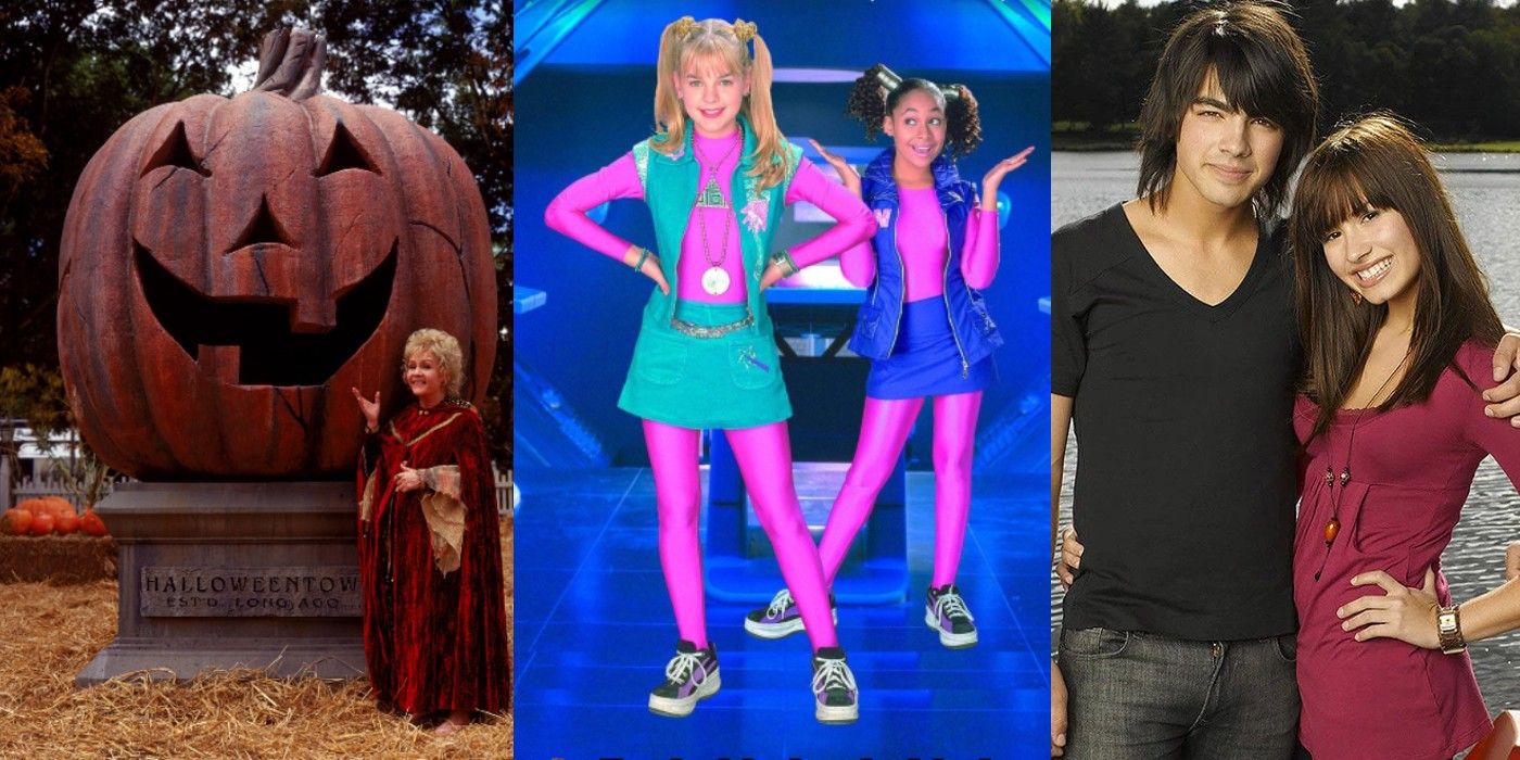 Images from Halloweentown, Zenon: Girl of the 21st Century, and Camp Rock