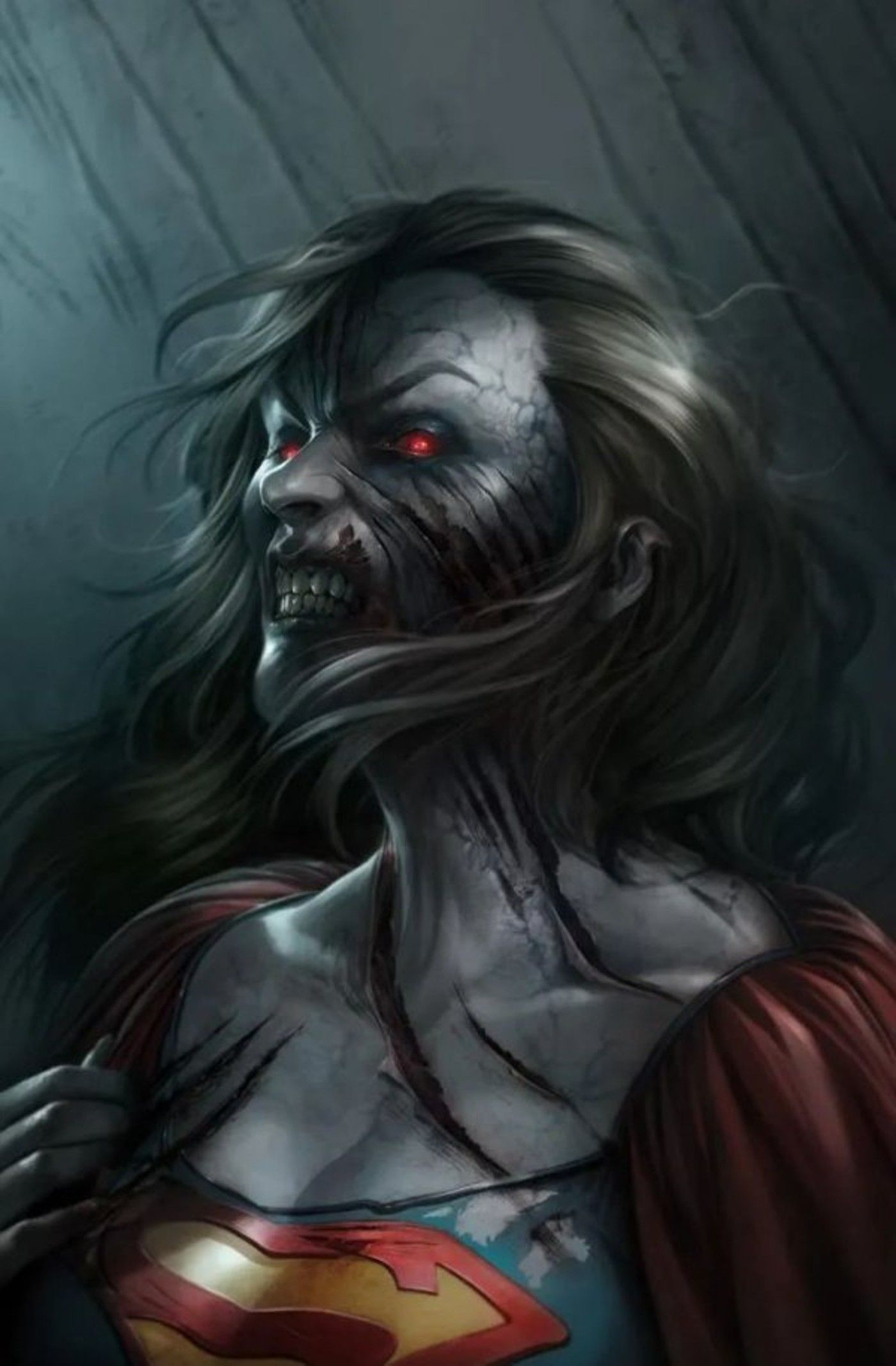 DCeased Dead Gods Francesco Mattina Supergirl Variant Cover