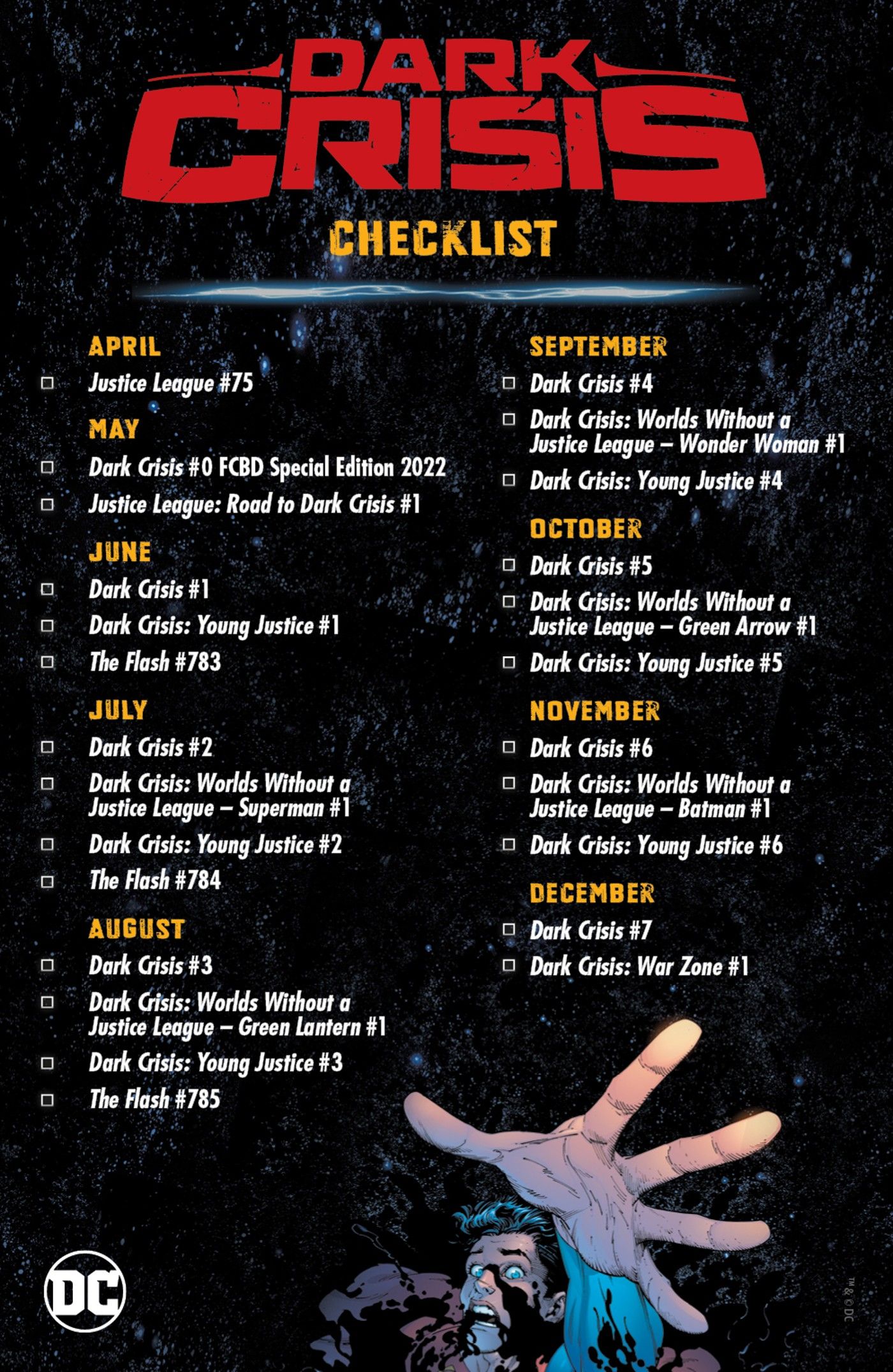 Dark Crisis Checklist(1)