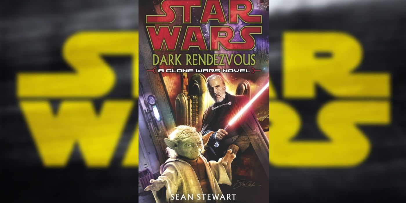 Yoda and Dooku are on the cover of Dark Rendezvous