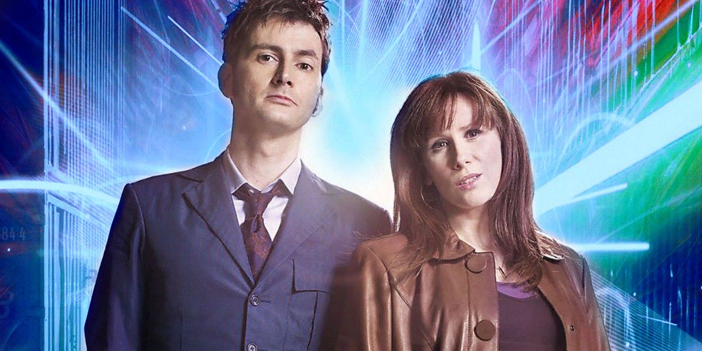 David Tennant as Tenth Doctor and Catherine Tate as Donna in Doctor Who