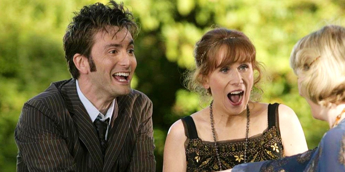 David Tennant as The Doctor and Catherine Tate as Donna Noble