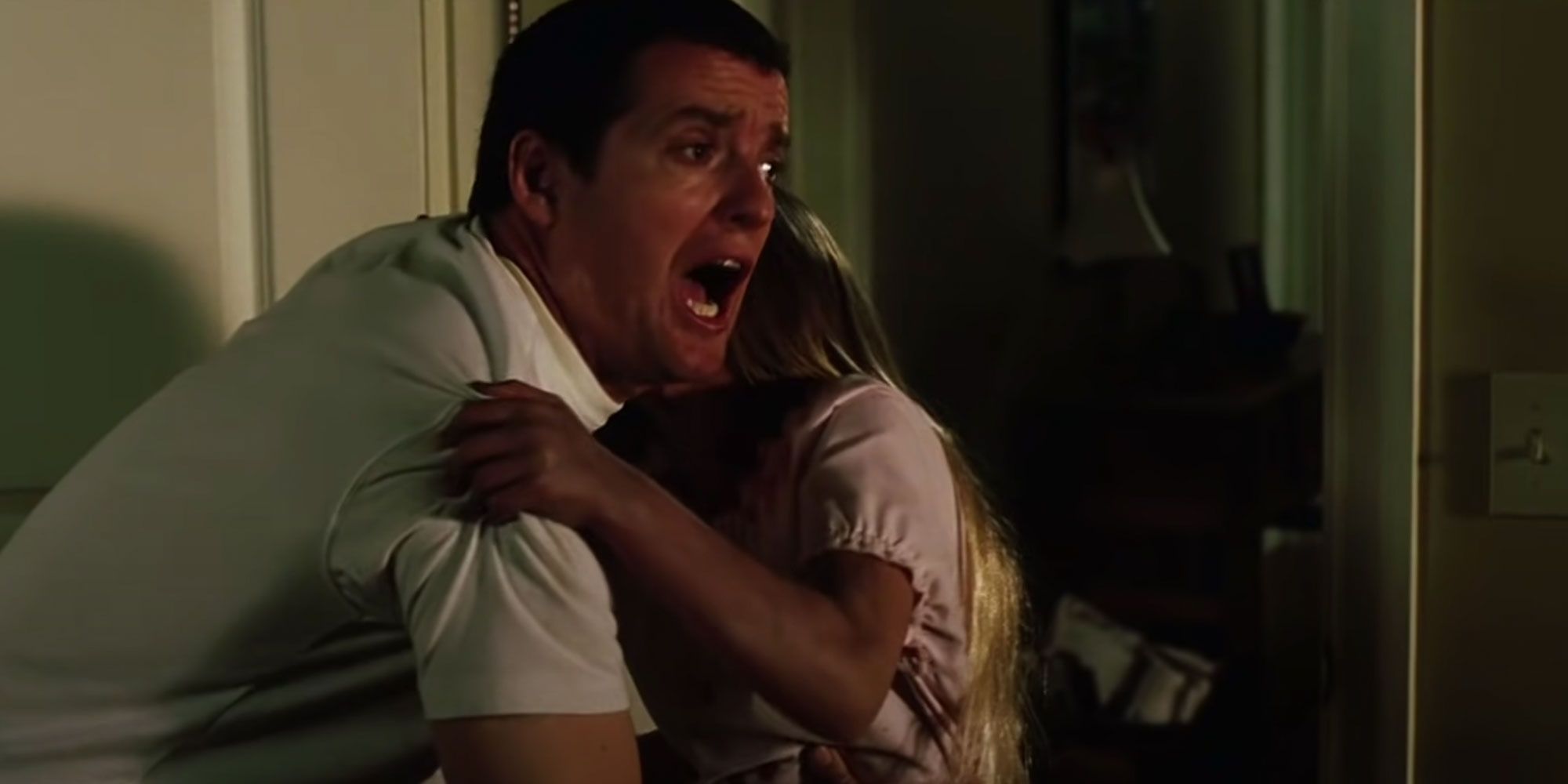 A child zombie attacking someone in Dawn of the Dead
