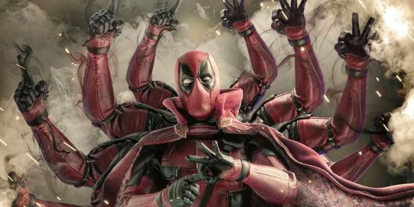 Deadpool Becomes Zombie Doctor Strange In Multiverse Of Madness Art