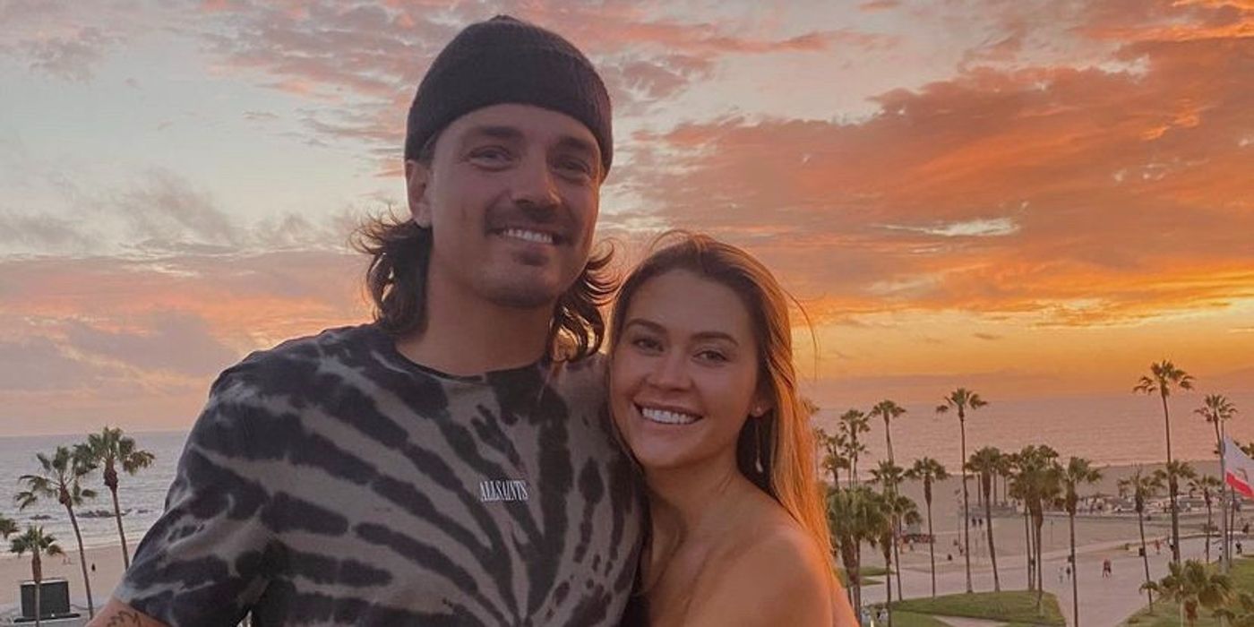 Dean Unglert and Caelynn Miller-Keyes from Bachelor in Paradise