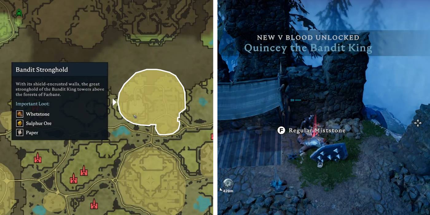 V Rising How To Find Defeat Quincy The Bandit King V Rising How To Find Defeat Quincy The Bandit King