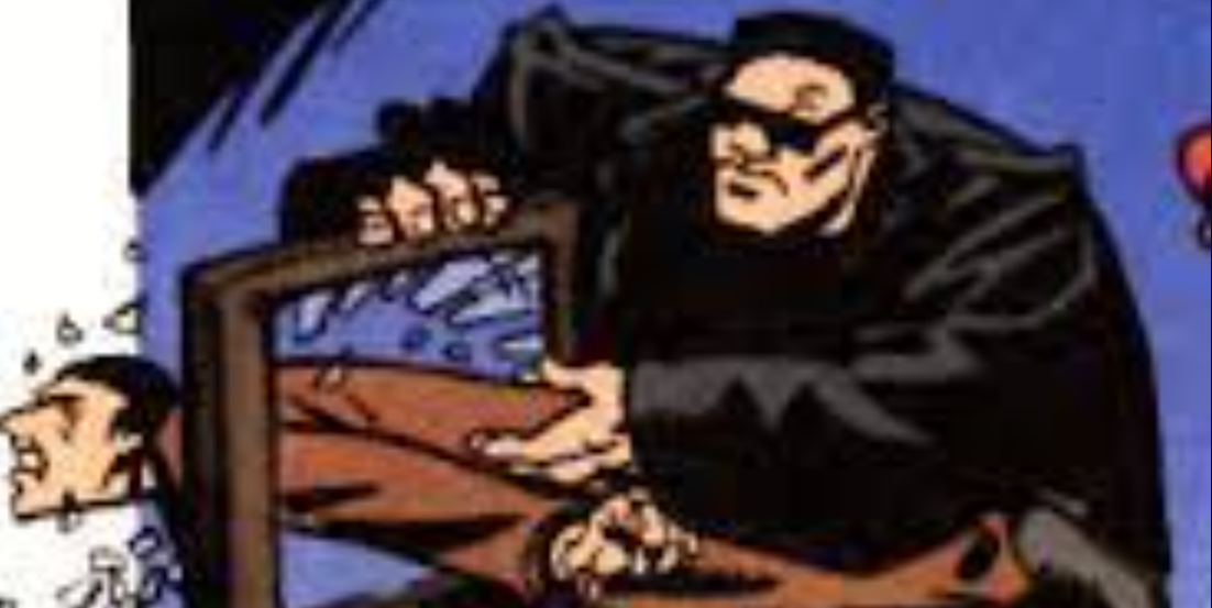 The Defenstrator from DC Comics