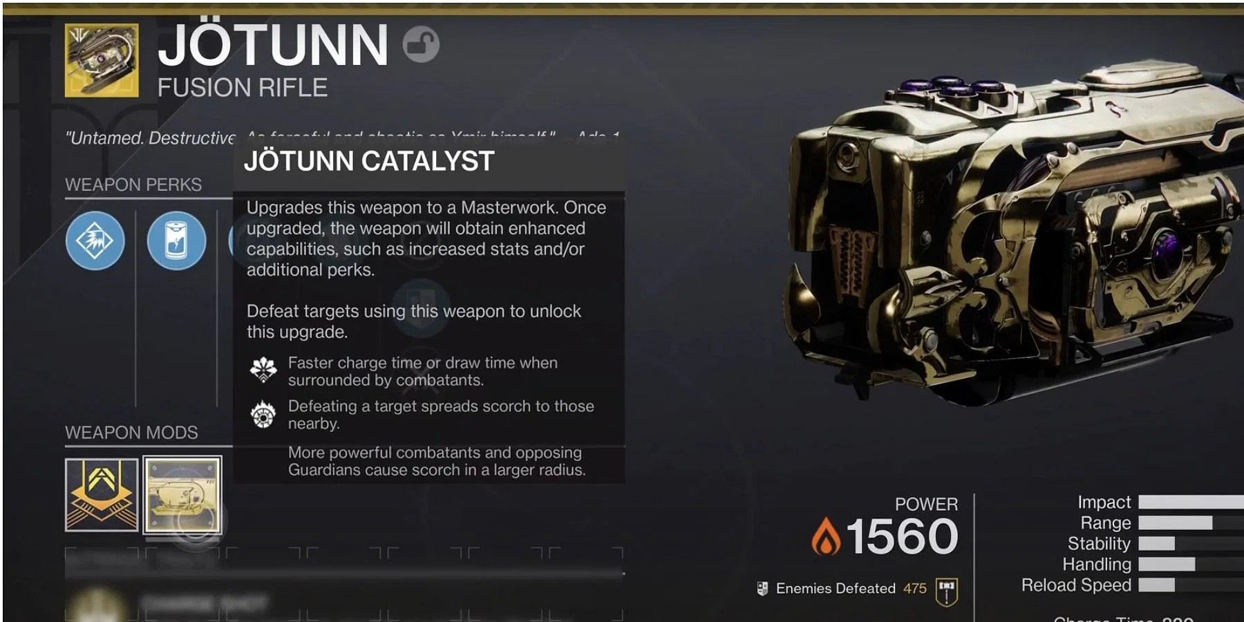 How The Jotunn Catalyst Perk Works In Destiny 2