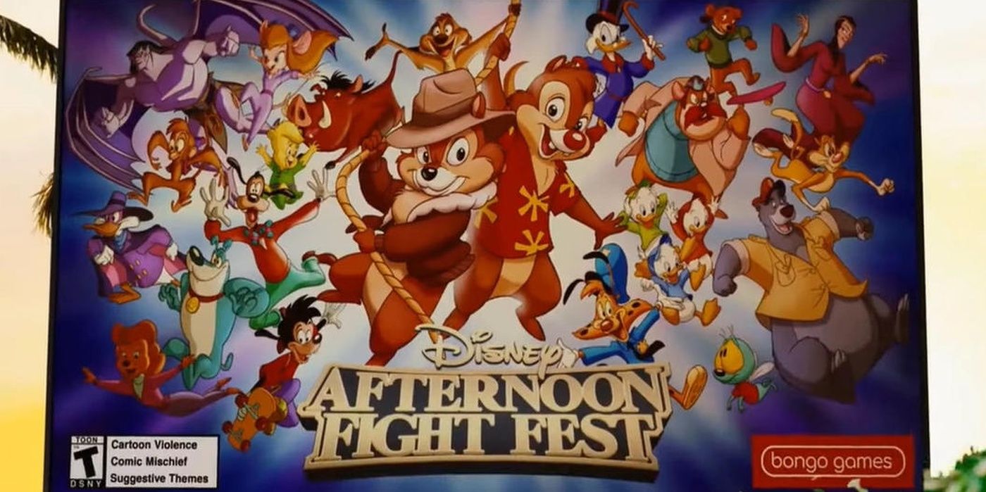 Disney Afternoon Fight Fest Cropped