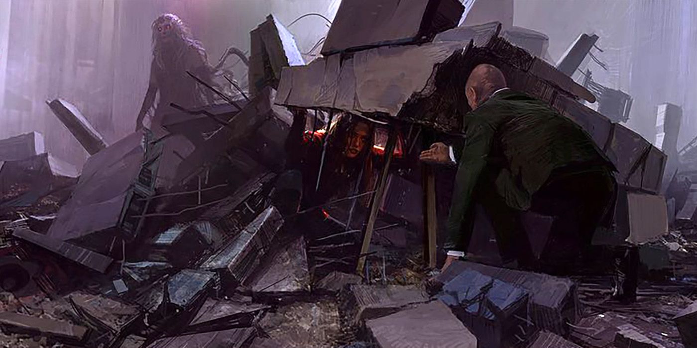 Doctor Strange In The Multiverse of Madness Professor X concept art
