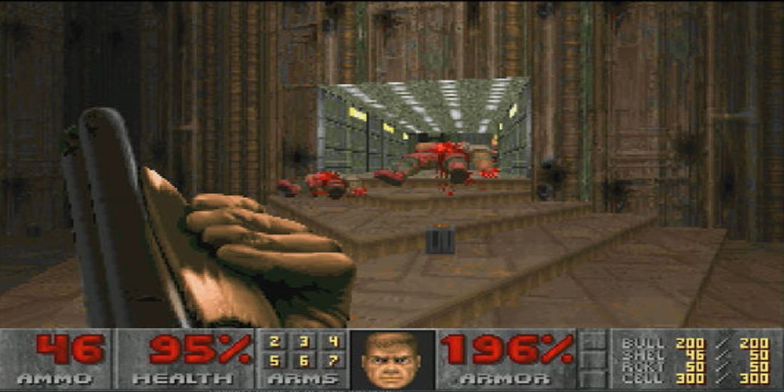 The super shotgun in Doom 2.
